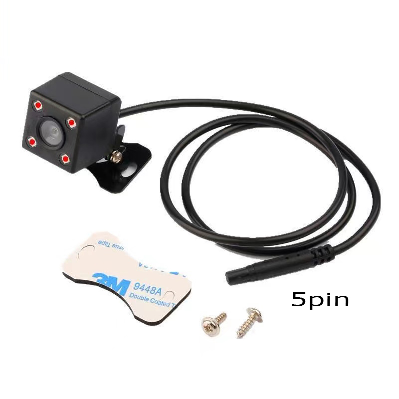 Dash Cam Night Vision Infrared - Uniwersalna 5-pinowa kamera cofania HD z