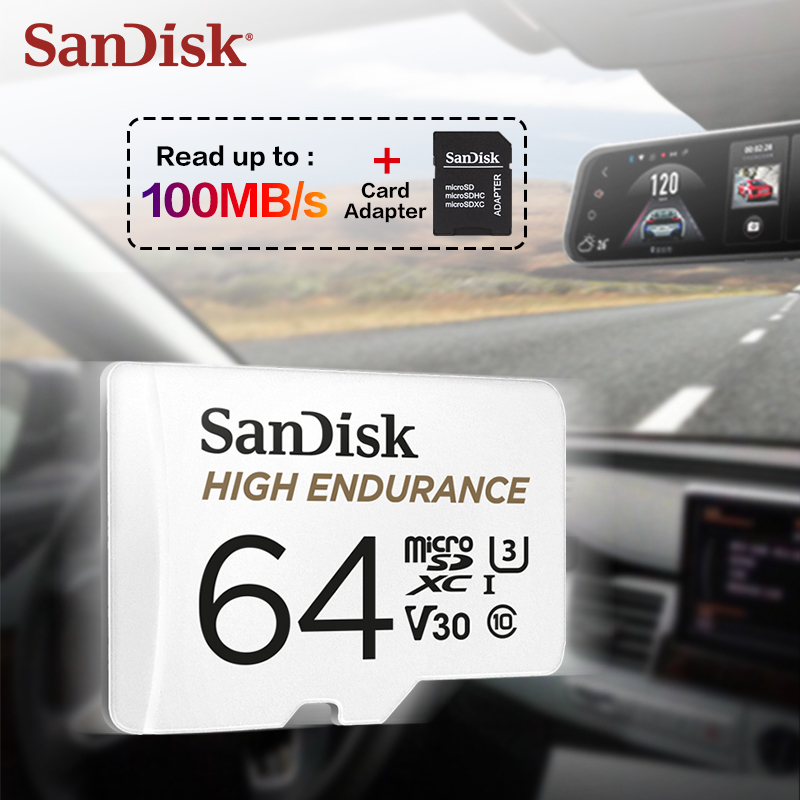 Dash Cam Sd Card 256Gb High Endurance - Karta microSD SanDisk High Endurance UHS-I