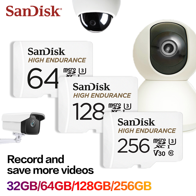 Dash Cam Sd Card 256Gb High Endurance - Karta MicroSD SanDisk High Endurance Video