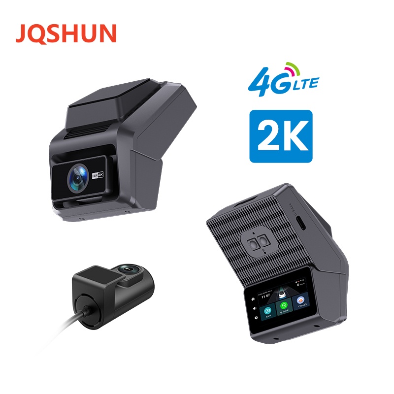 Dash Cam 2K Dual Lens - Kamera samochodowa 2K 4G z podwójnym