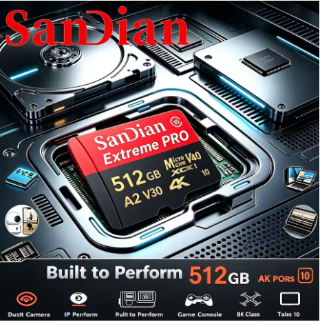 Dash Cam Sd Card 256Gb High Endurance - Karty pamięci SD o wysokiej wytrzymałości