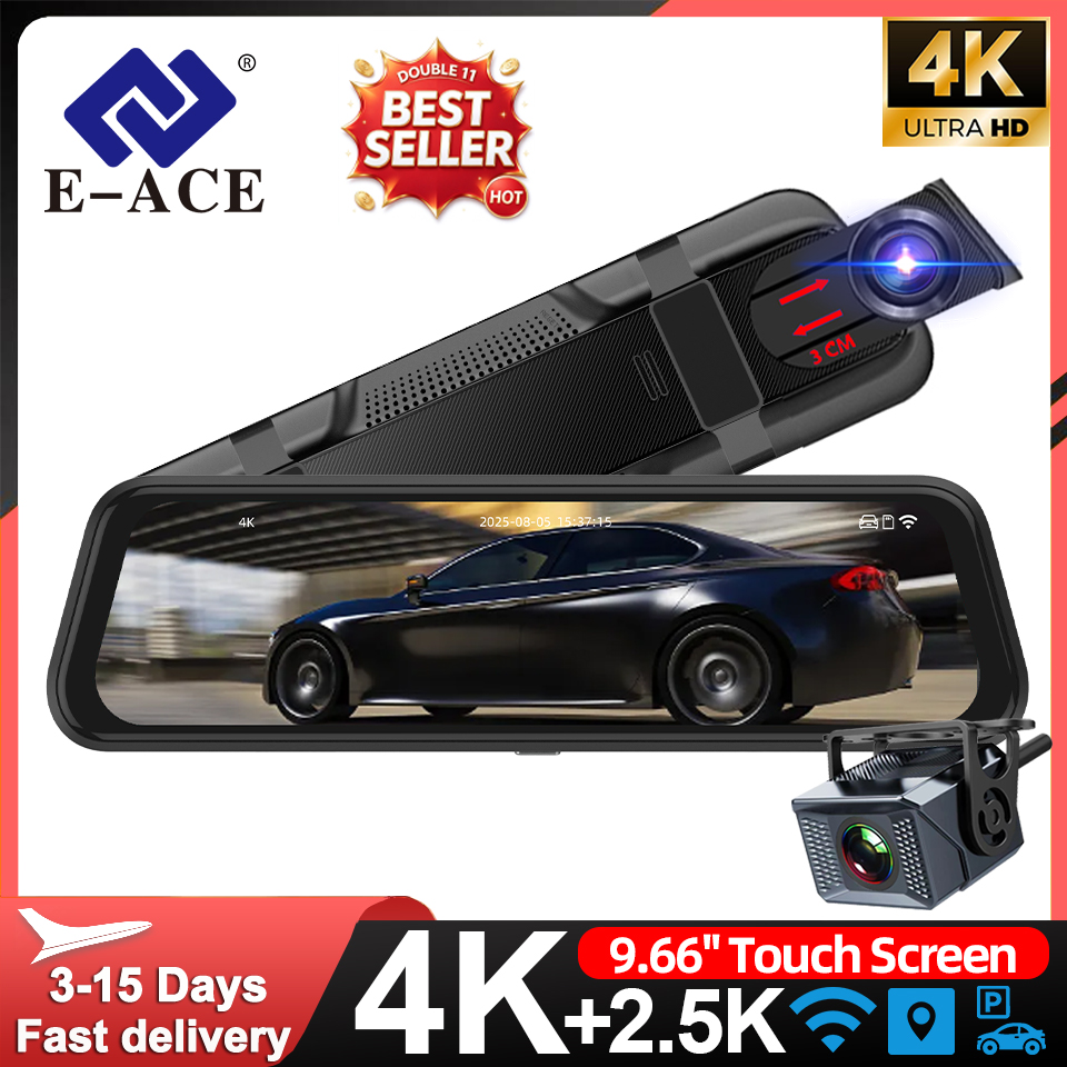 Dash Cam 4K Sony Starvis - E-ACE 4K – kamera samochodowa z