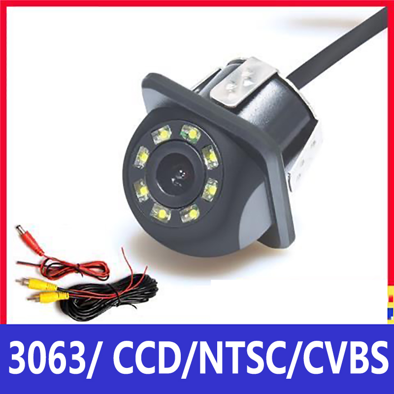 Dash Cam With Parking Monitor - 8 LED Kamera cofania z asystentem