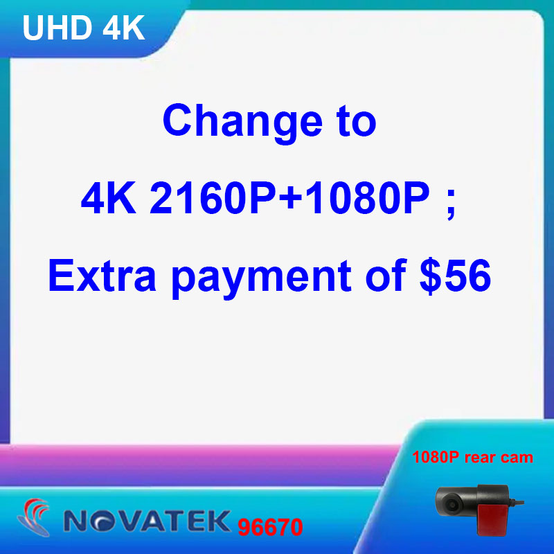 Dash Cam Front And Rear 4K - Kamera samochodowa CARDVR – lepsza wersja: