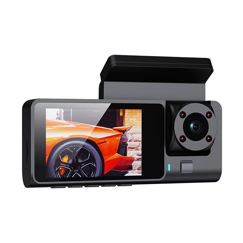 Dash Cam 3 Channel 1080P - 3-kanałowy wideorejestrator samochodowy z kamerą WIFI