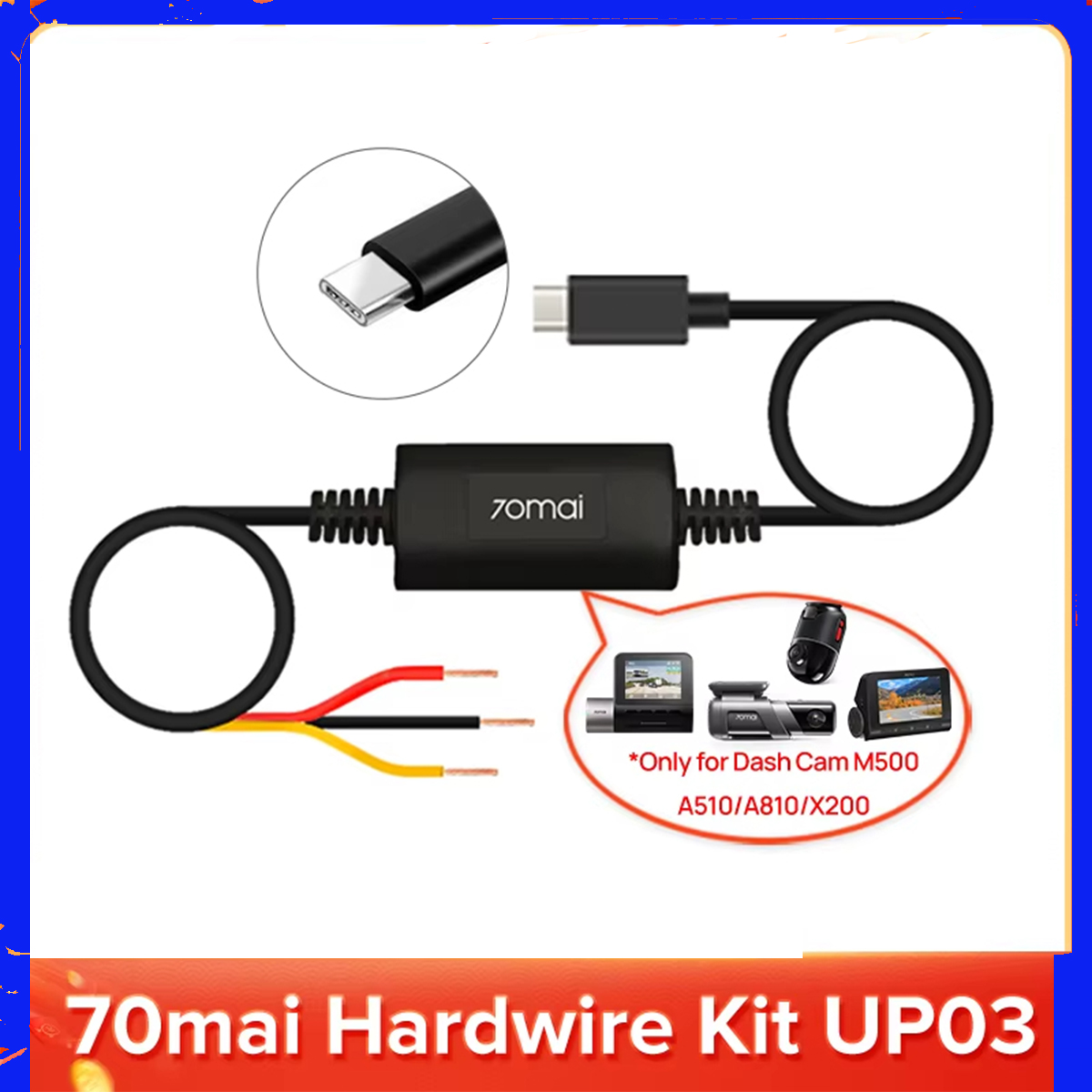 Zestaw przewodów UP03 Kabel do – Dash Cam Hardwire Kit recenzja i cena
