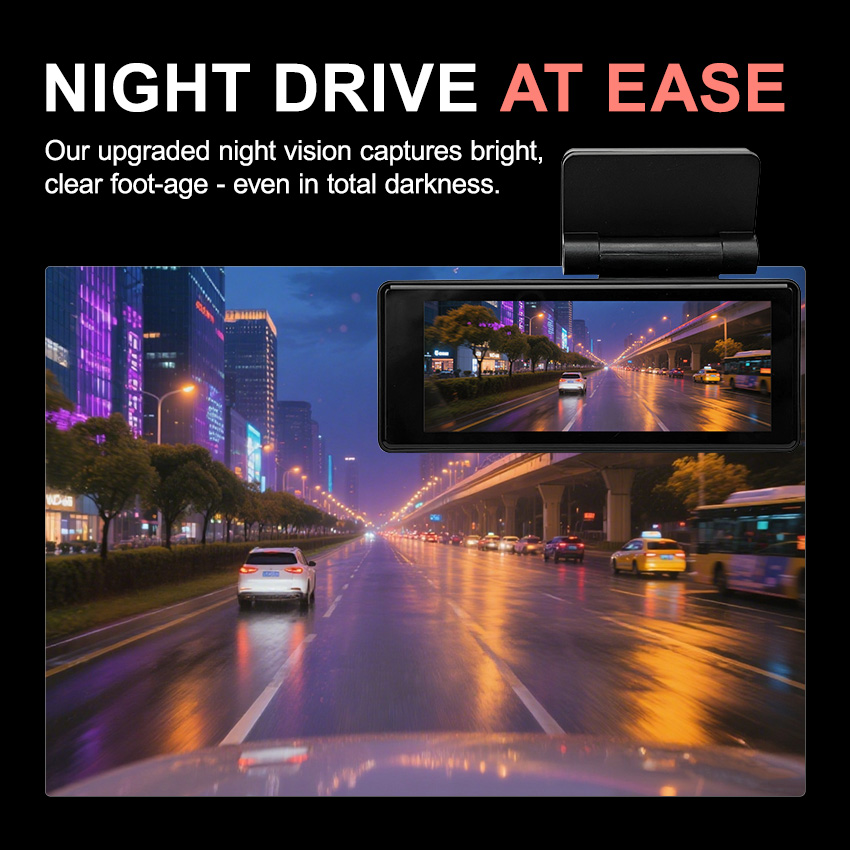 Kamera samochodowa 3.16 cala I – Dash Cam 2K Dual Lens recenzja i cena