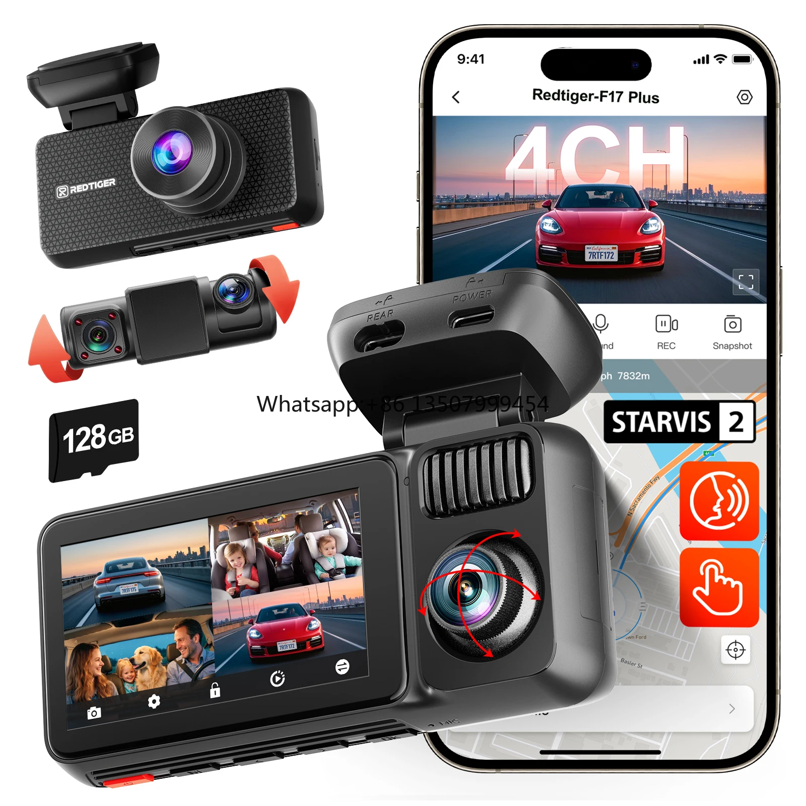 Dystrybutor kamery samochodowe – Dash Cam With Parking Monitor recenzja i cena