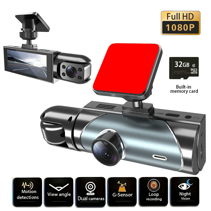 Mini Three styles: V7 V9 V10 1 – Dash Cam 3 Channel 1080P recenzja i cena