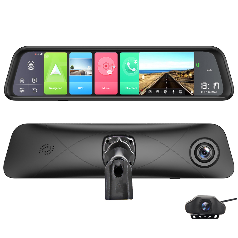 Najnowszy 12 Cal Android 8.1 i – Dash Cam Rear View Mirror 12 Inch recenzja i cena