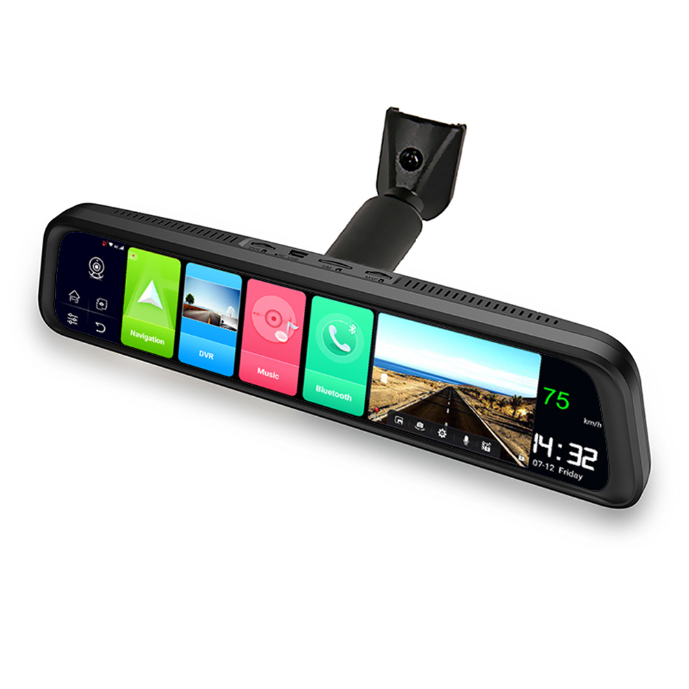Najnowszy 12 Cal Android 8.1 i – Dash Cam Rear View Mirror 12 Inch recenzja i cena