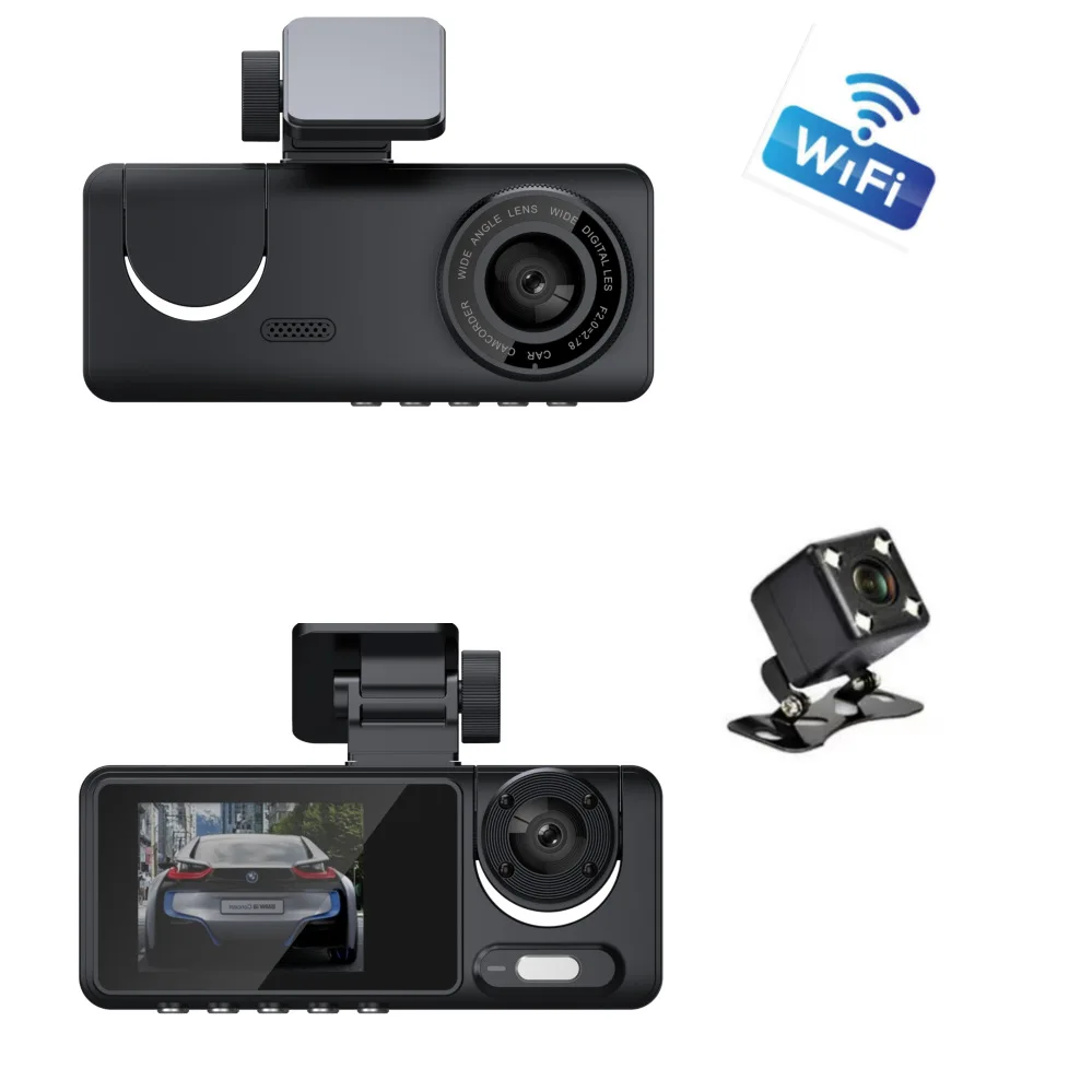 XZY 3-kanałowa kamera samochod – Dash Cam Night Vision Infrared recenzja i cena