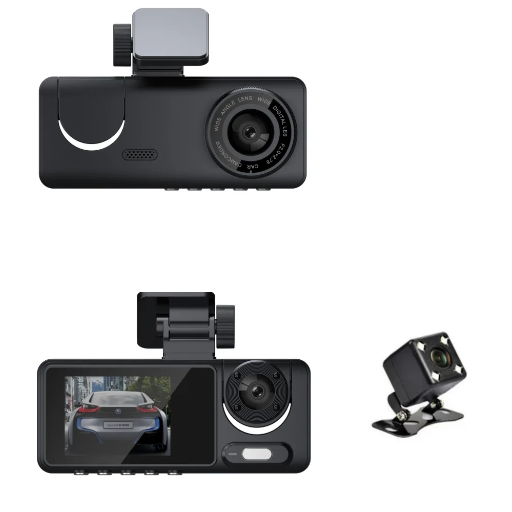 XZY 3-kanałowa kamera samochod – Dash Cam Night Vision Infrared recenzja i cena