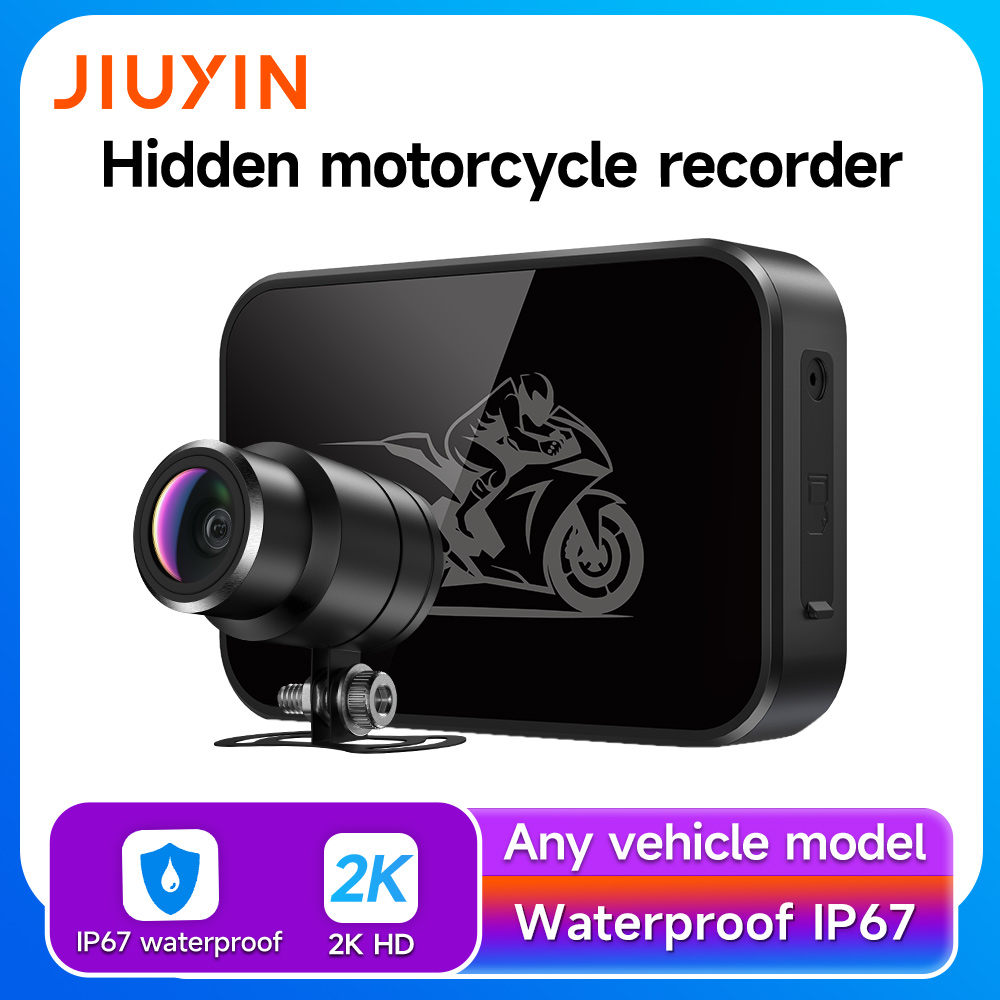 JIUYIN Motocyklowa Kamera Akcj – Dash Cam 2K Dual Lens recenzja i cena