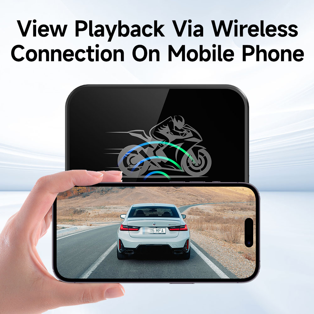 JIUYIN Motocyklowa Kamera Akcj – Dash Cam 2K Dual Lens recenzja i cena