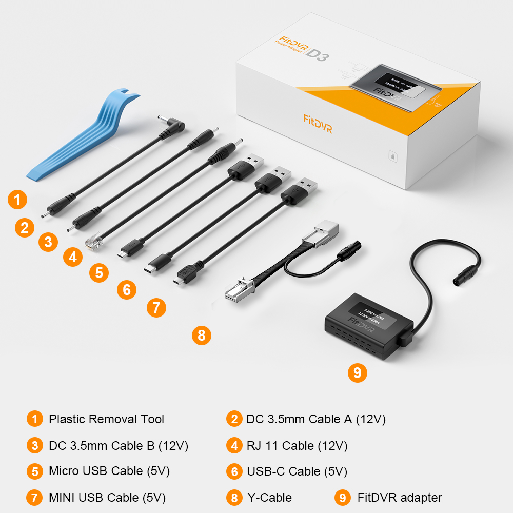 Zasilacz do kamery samochodowe – Dash Cam Hardwire Kit recenzja i cena