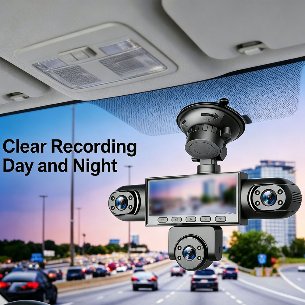 5-kanałowy wideorejestrator sa – Dash Cam 360 Degree Panoramic recenzja i cena