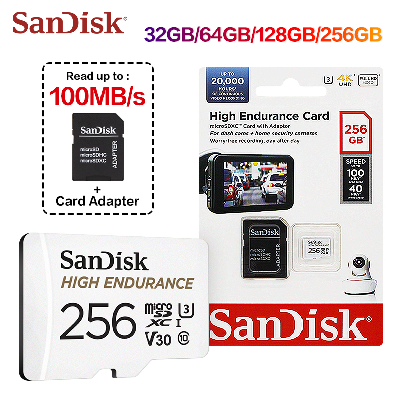 Karta MicroSD SanDisk High End – Dash Cam Sd Card 256Gb High Endurance recenzja i cena
