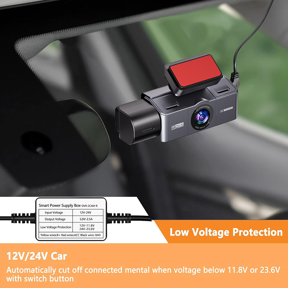 E-ACE 3.5M Zestaw do podłączen – Dash Cam Hardwire Kit recenzja i cena