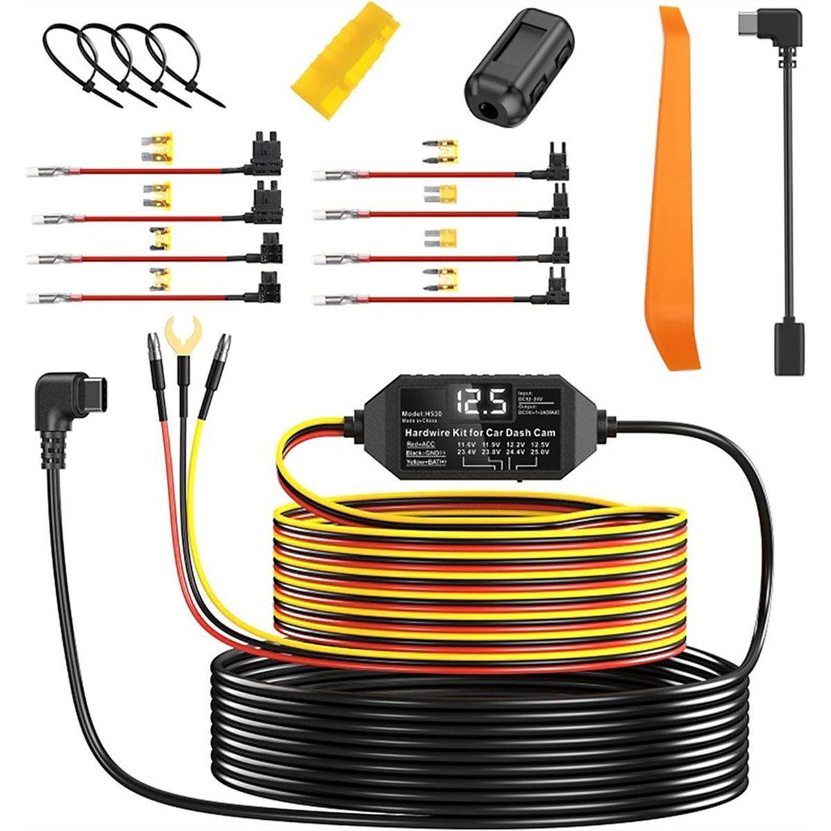Uniwersalny zestaw do montażu  – Dash Cam Hardwire Kit recenzja i cena