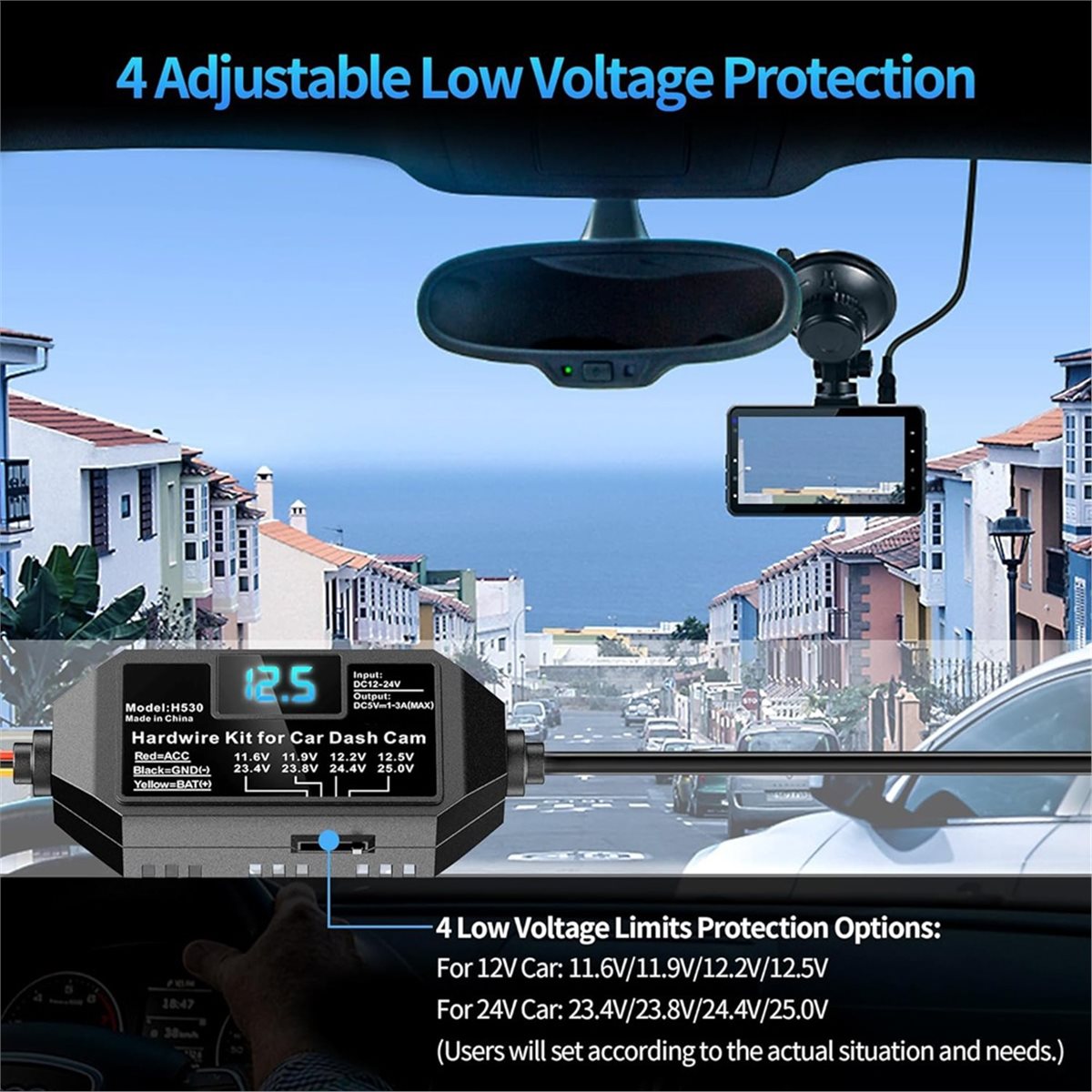 Uniwersalny zestaw do montażu  – Dash Cam Hardwire Kit recenzja i cena