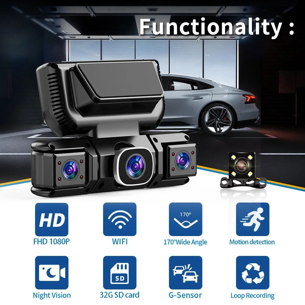 Nowy wideorejestrator samochod – Dash Cam 360 Degree Panoramic recenzja i cena