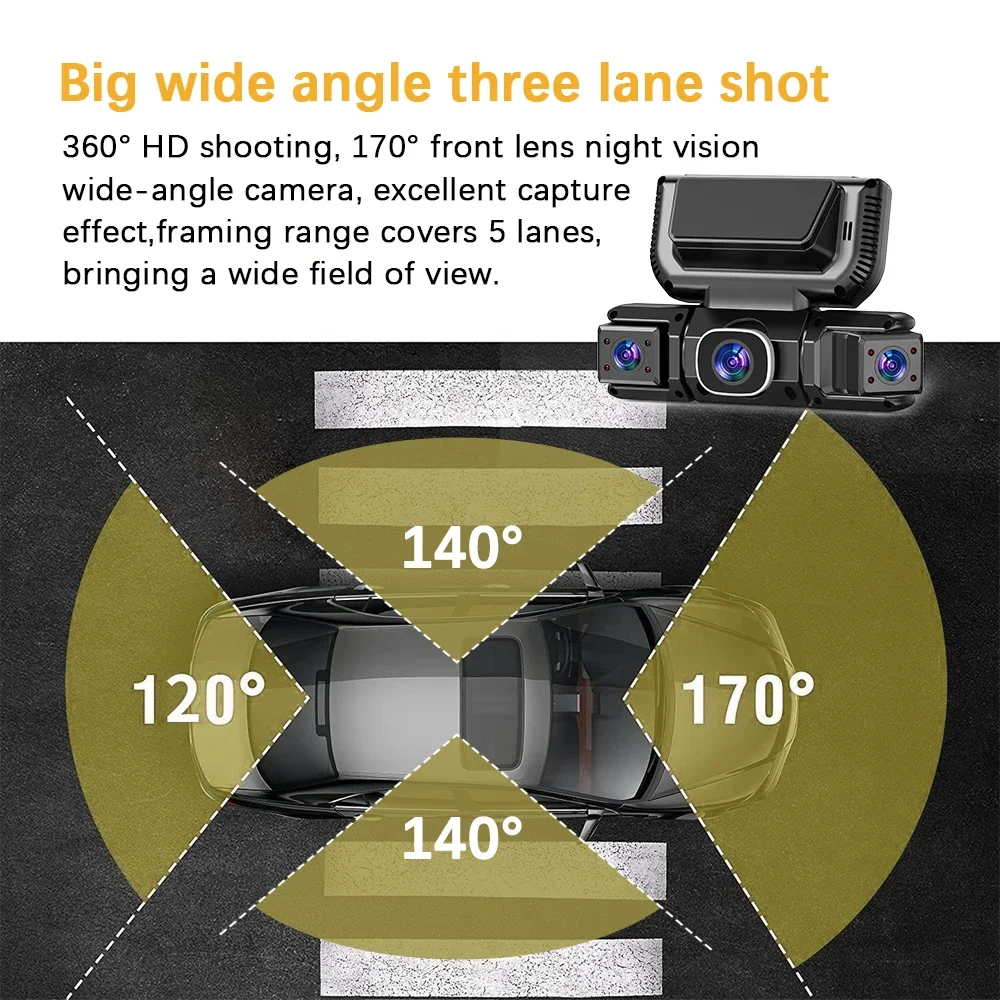 Nowy wideorejestrator samochod – Dash Cam 360 Degree Panoramic recenzja i cena