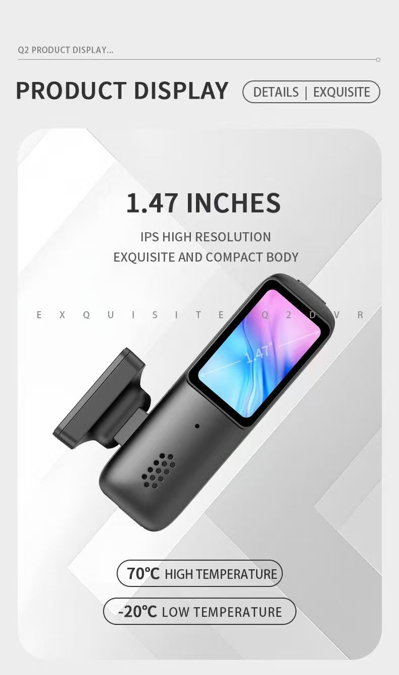 Nowa kamera samochodowa 2026 Q – Dash Cam 2K Dual Lens recenzja i cena