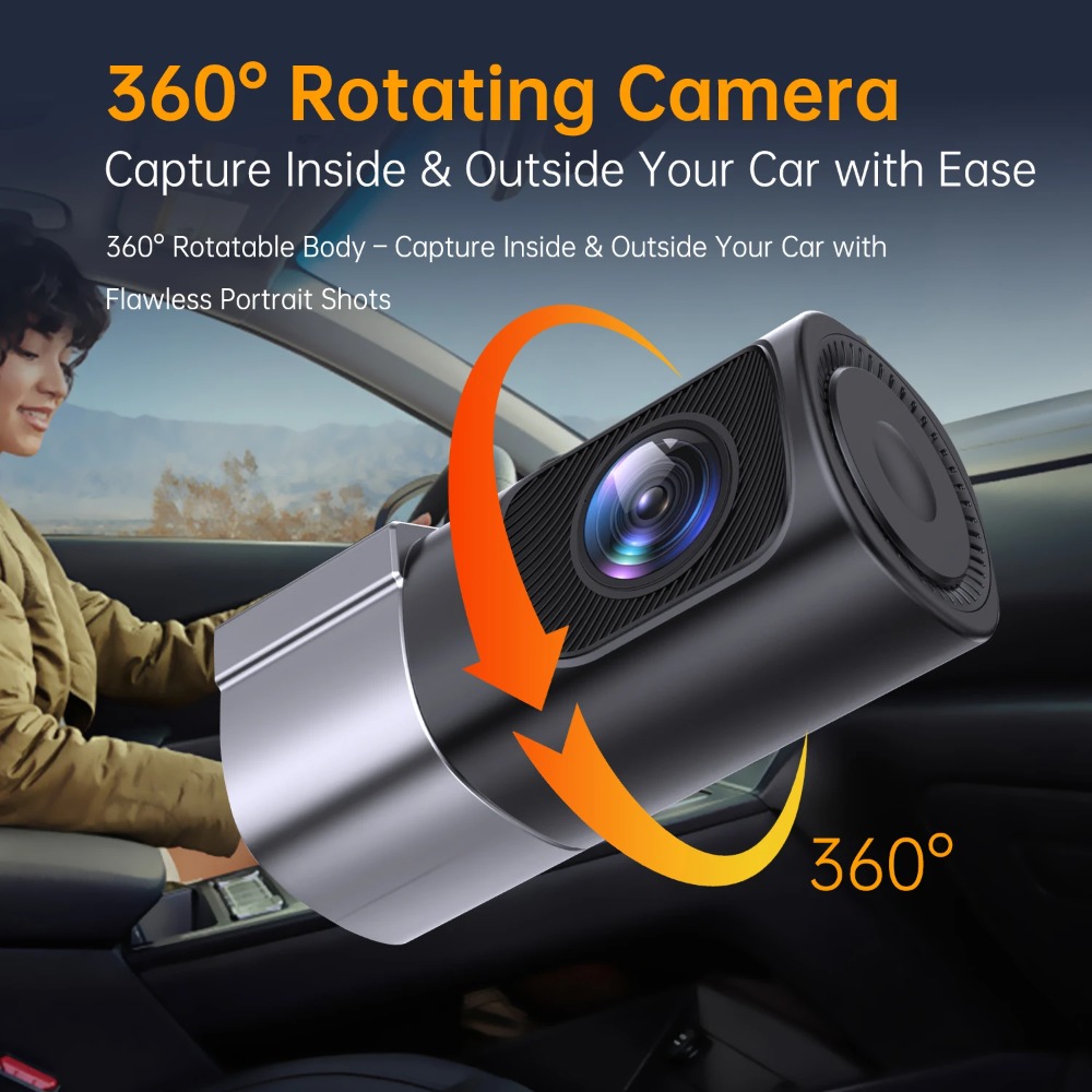 Miniaturowa kamera samochodowa – Dash Cam Front And Rear 4K recenzja i cena