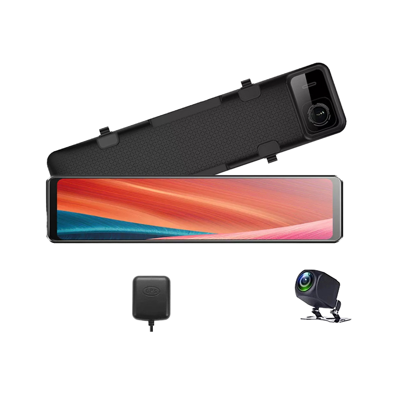 12-calowy 4K Android Auto Carp – Dash Cam Rear View Mirror 12 Inch recenzja i cena