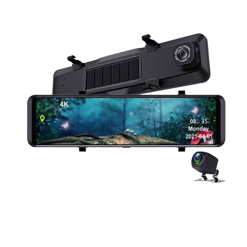 12-calowy 4K Android Auto Carp – Dash Cam Rear View Mirror 12 Inch recenzja i cena