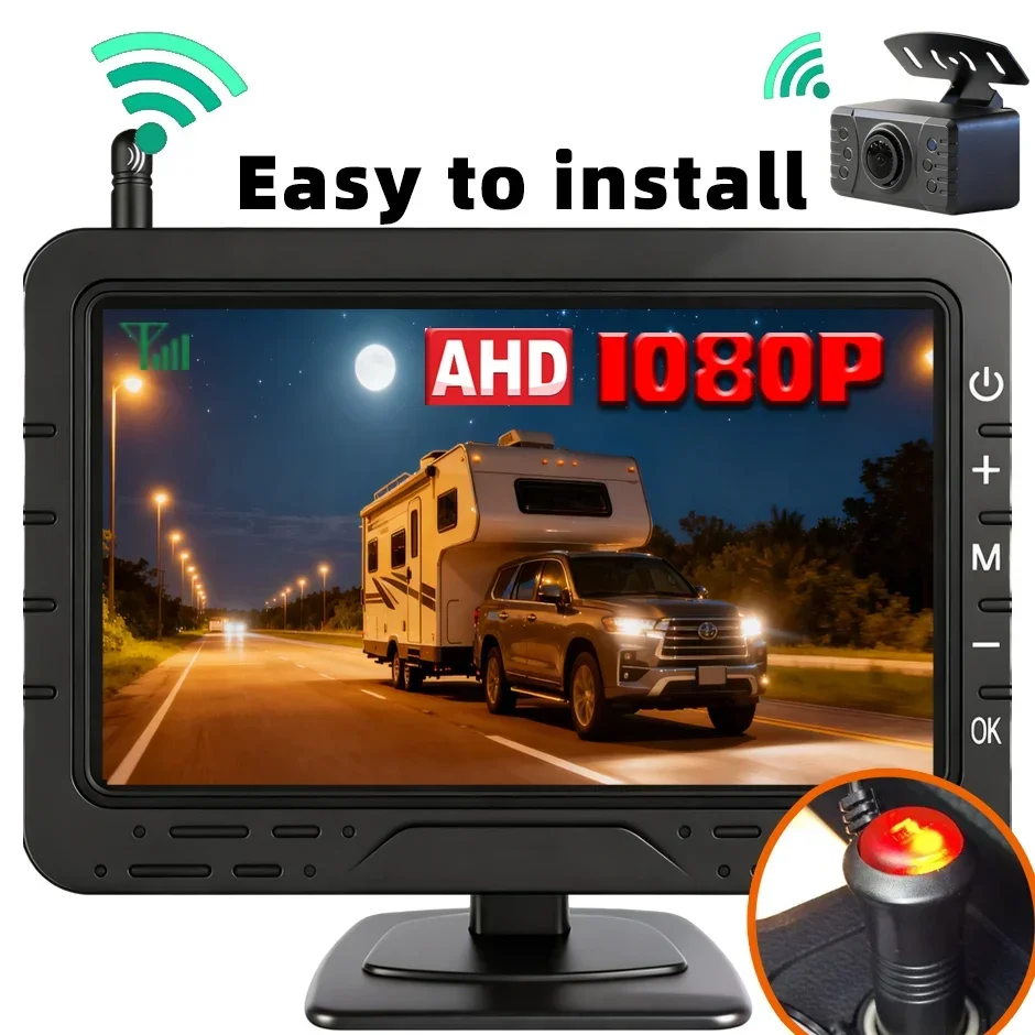 Bezprzewodowy monitor parkowan – Dash Cam With Parking Monitor recenzja i cena