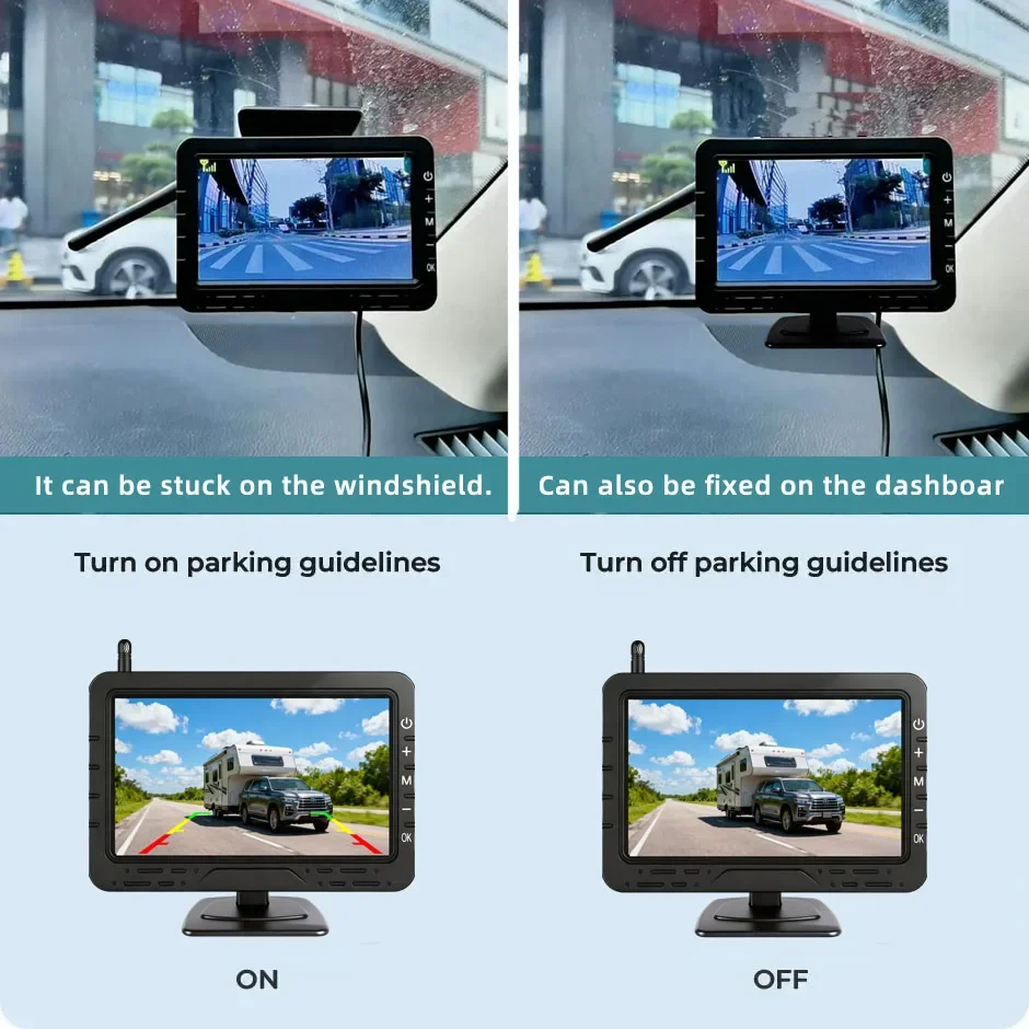 Bezprzewodowy monitor parkowan – Dash Cam With Parking Monitor recenzja i cena