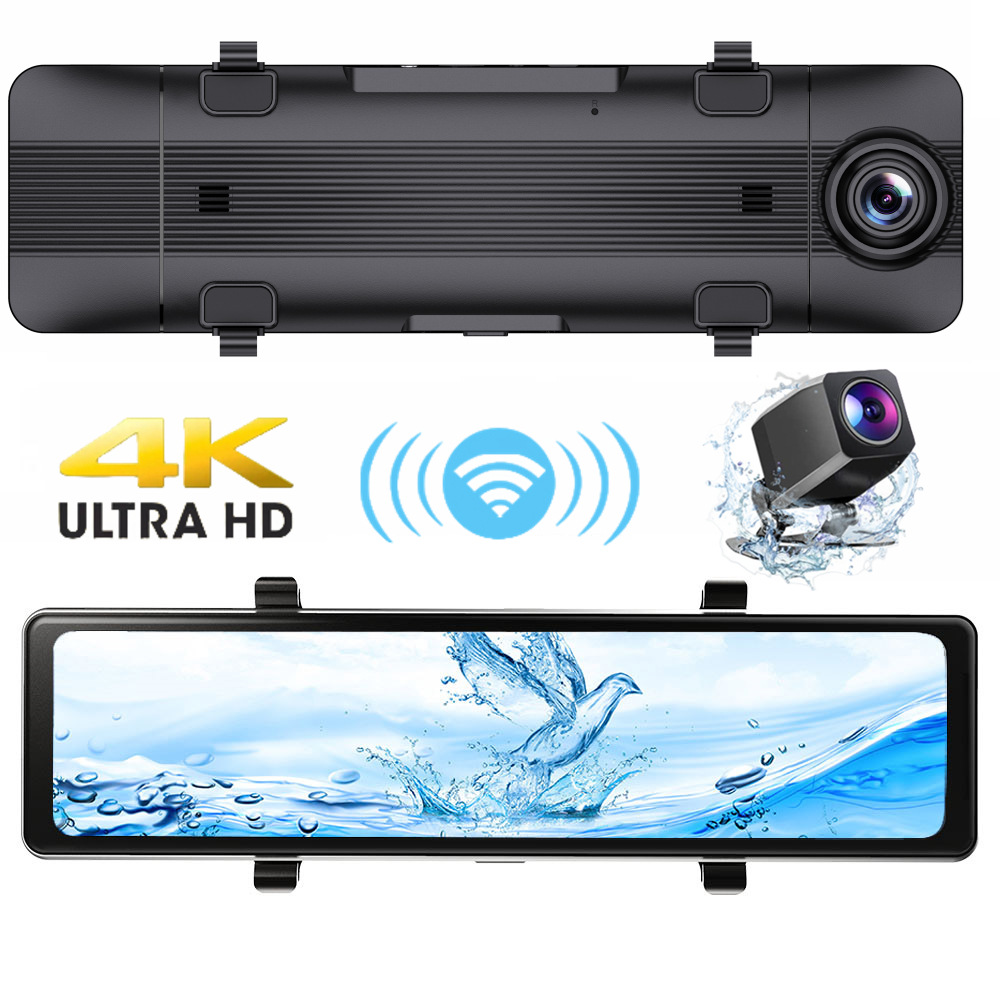12-calowy 4K HD Carplay Luster – Dash Cam Rear View Mirror 12 Inch recenzja i cena