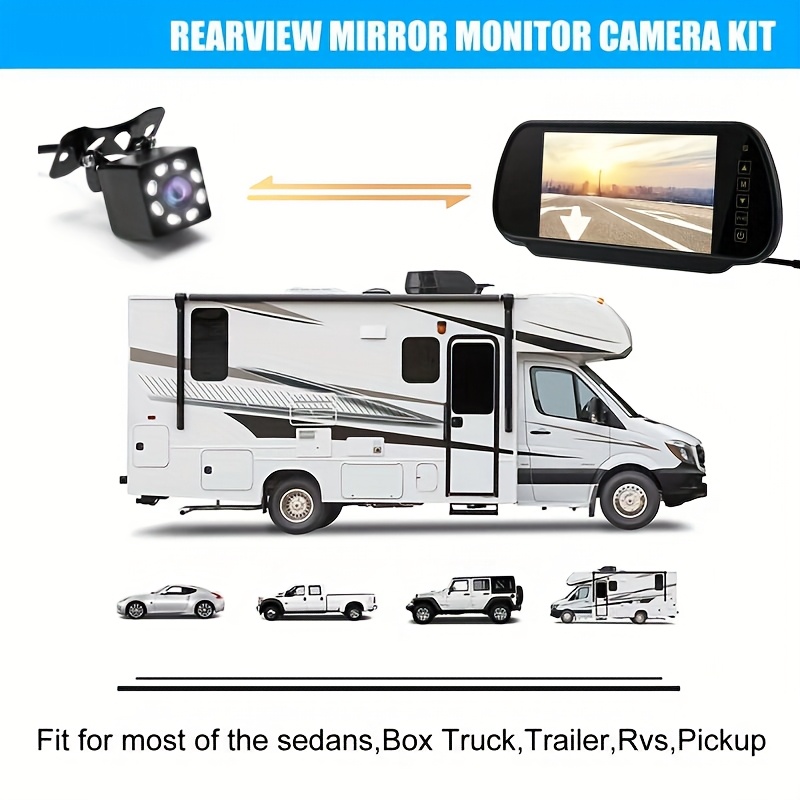 Zestaw monitora z kamerą cofan – Dash Cam Mirror Backup Camera recenzja i cena