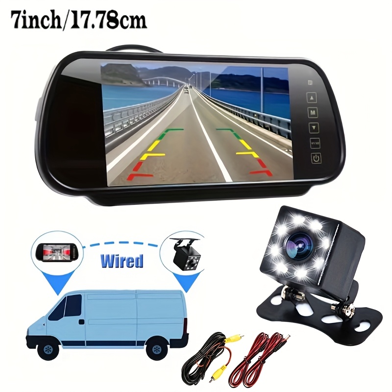 Zestaw monitora z kamerą cofan – Dash Cam Mirror Backup Camera recenzja i cena
