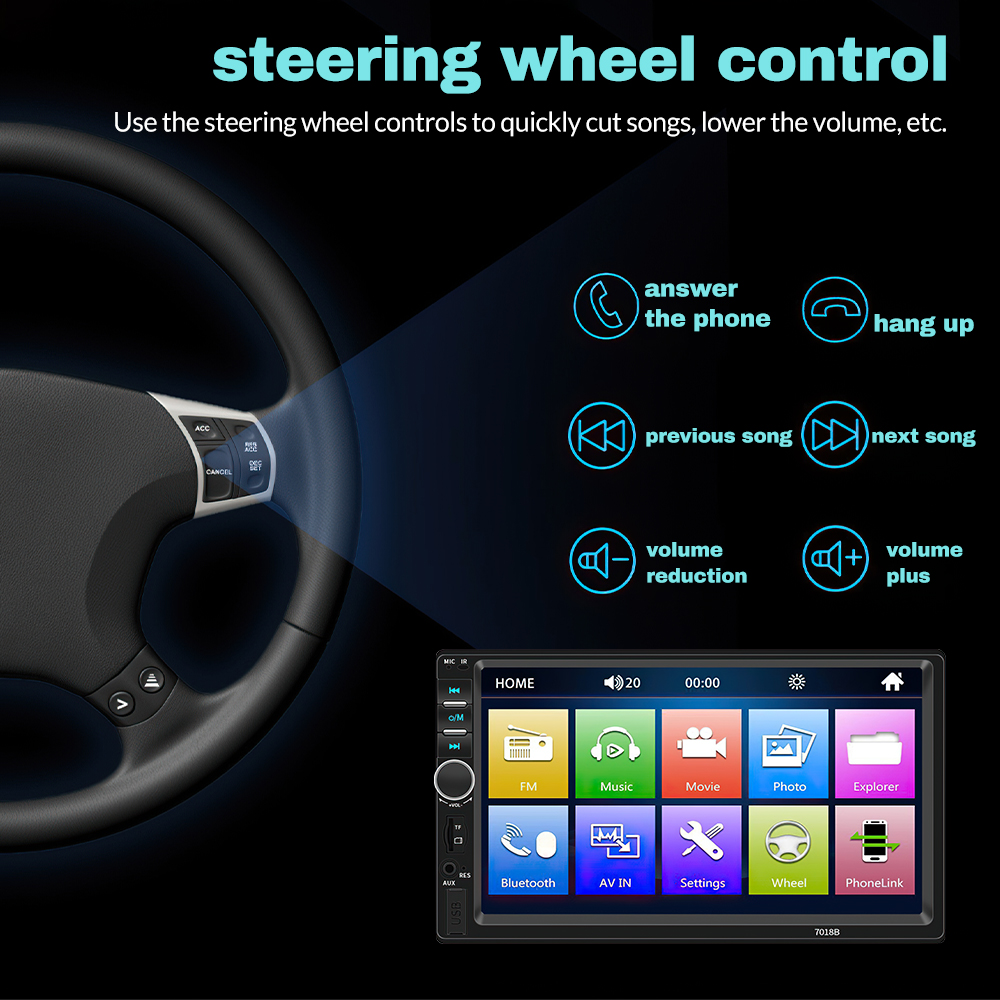 7-calowy samochodowy radioodtw – Dash Cam Mirror Backup Camera recenzja i cena