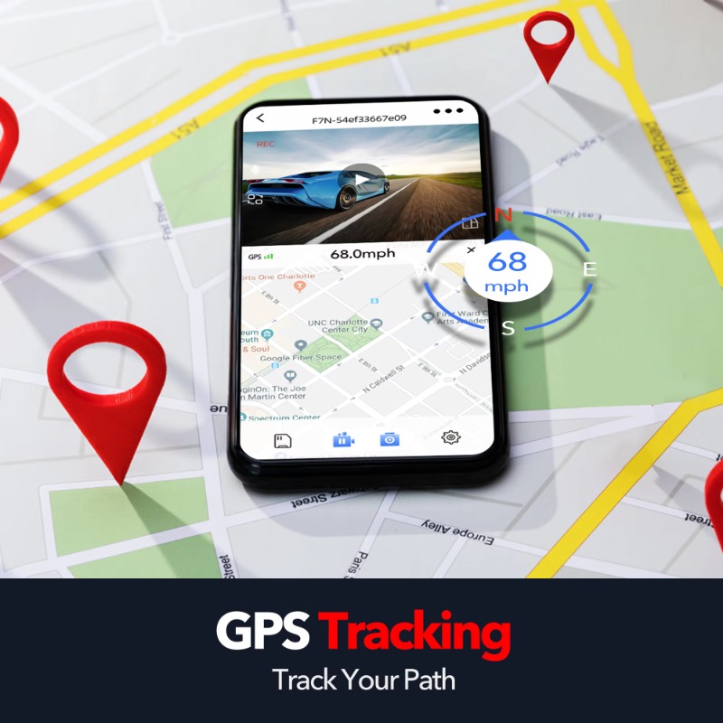 F7N WIFI GPS Obsługa 3,16-calo – Dual Dash Cam With Gps Wifi recenzja i cena