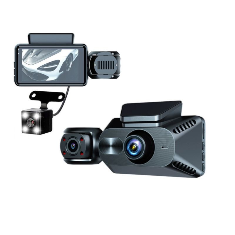 Super Wyprzedaż: Kamera samoch – Dash Cam 3 Channel 1080P recenzja i cena