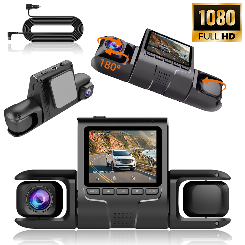 Dwukanałowa wbudowana kamera s – Dash Cam Night Vision Infrared recenzja i cena