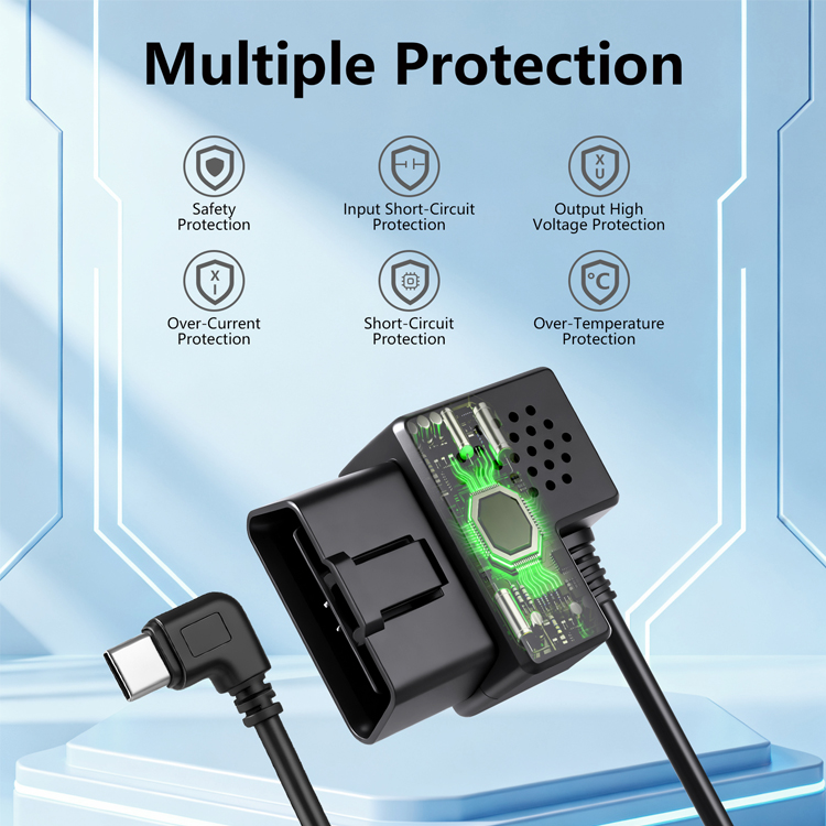 Zestaw przewodów OBD do kamery – Dash Cam Hardwire Kit recenzja i cena