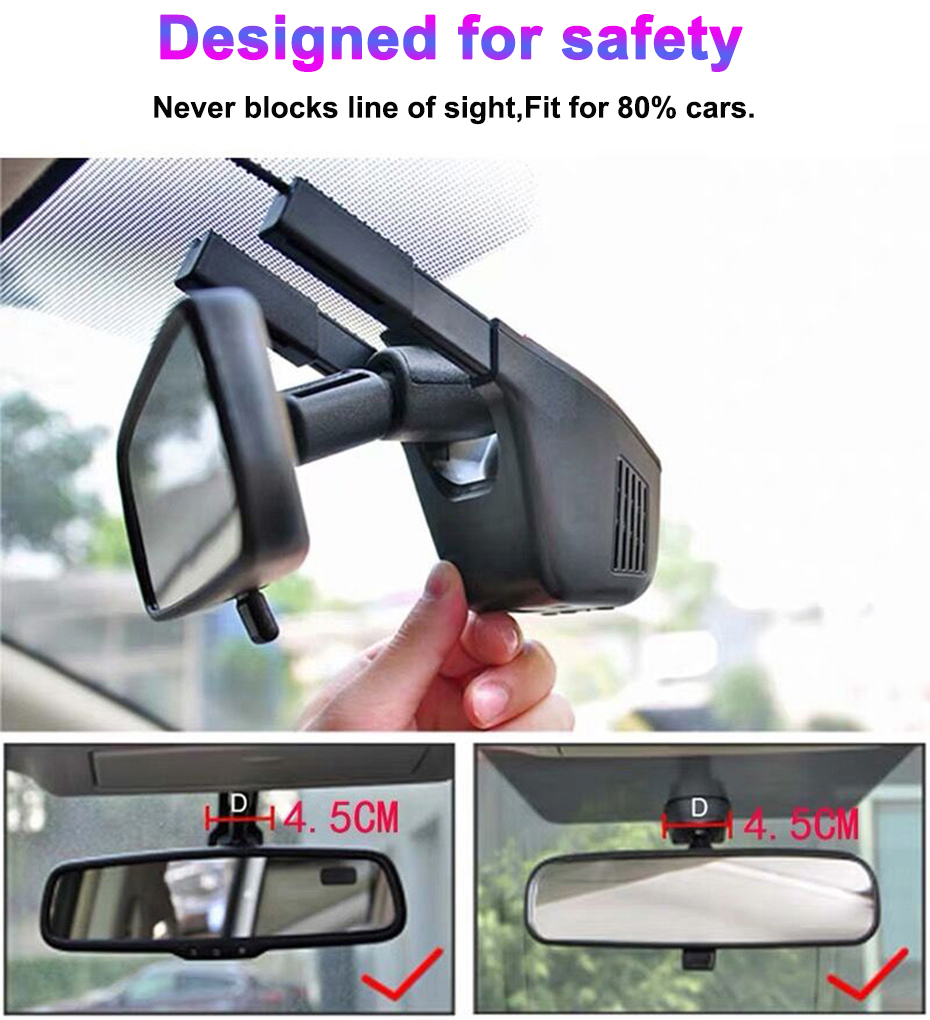 Niestandardowa kamera samochod – Dash Cam Front And Rear 4K recenzja i cena