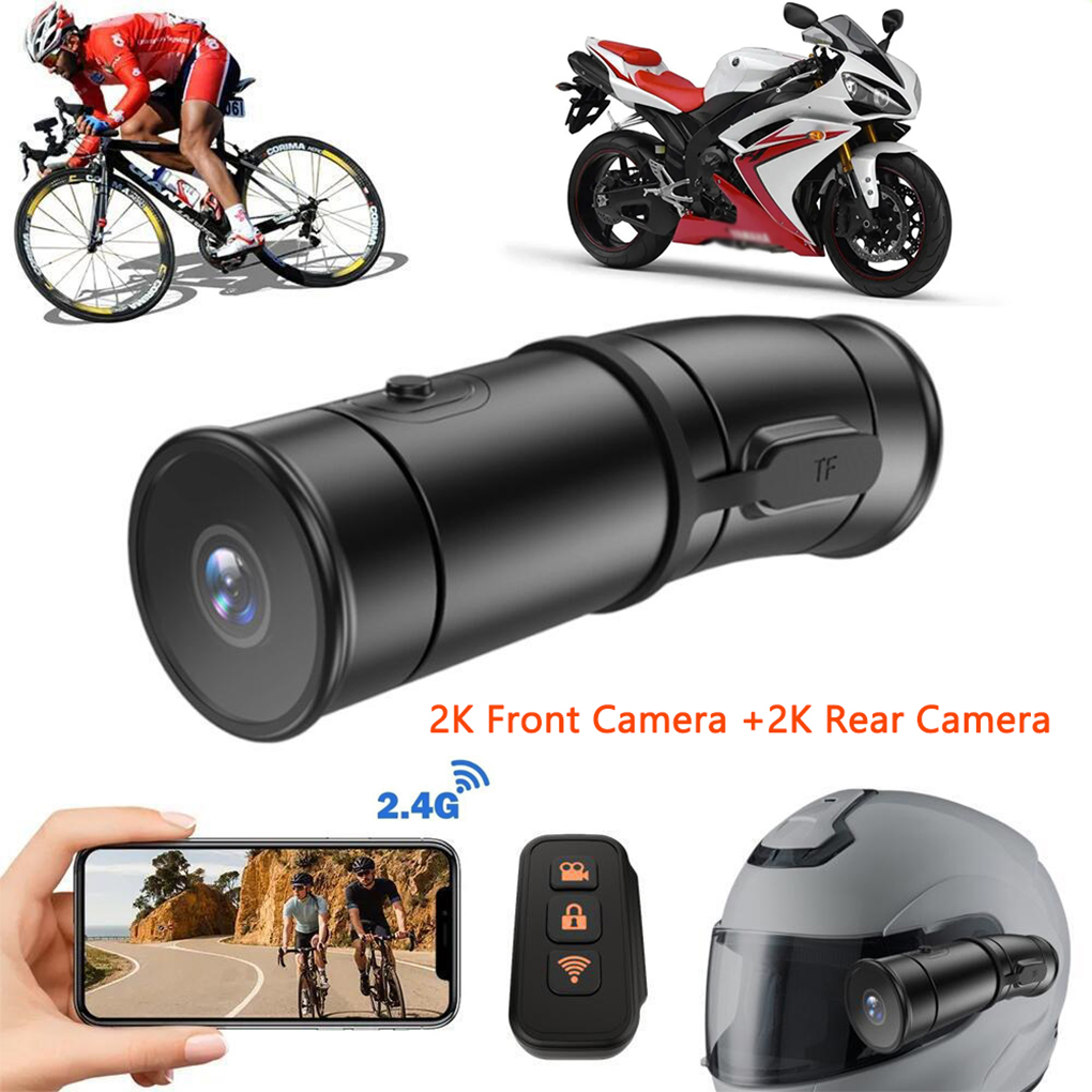 Kamera na kask Full HD 2K WiFi – Dash Cam 2K Dual Lens recenzja i cena