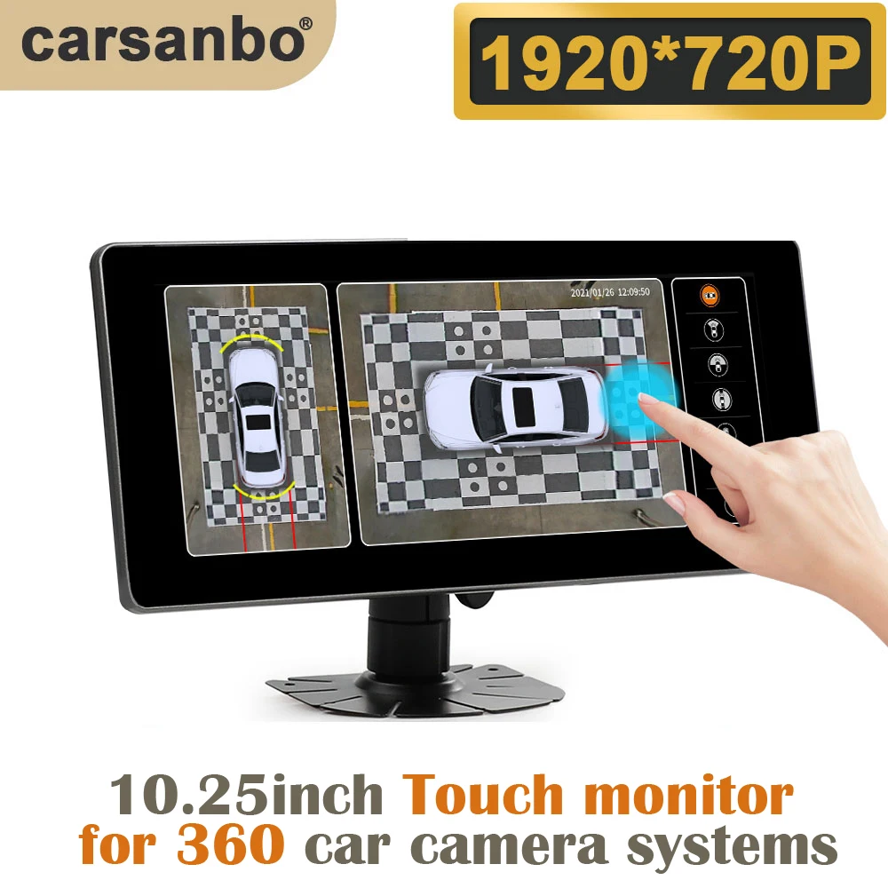 Monitor Carsanbo z ekranem dot – Dash Cam 360 Degree Panoramic recenzja i cena