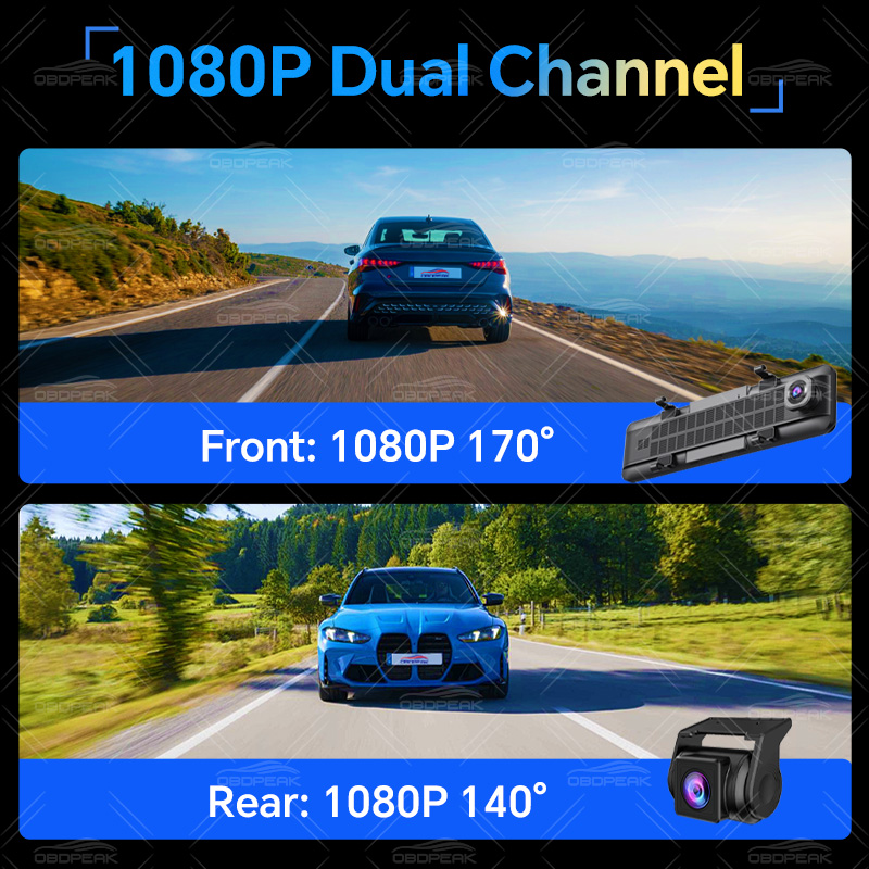 D90 Lusterko Wsteczne z 4G And – Dual Dash Cam With Gps Wifi recenzja i cena