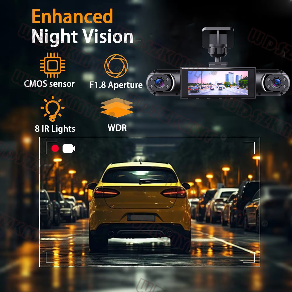4-kanałowy rejestrator wideo d – Dash Cam Mirror Backup Camera recenzja i cena