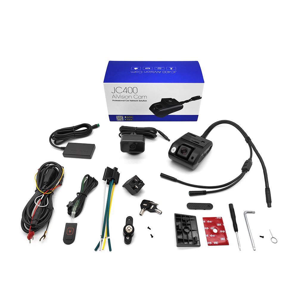 Kamera samochodowa Jimi JC400P – Dual Dash Cam With Gps Wifi recenzja i cena