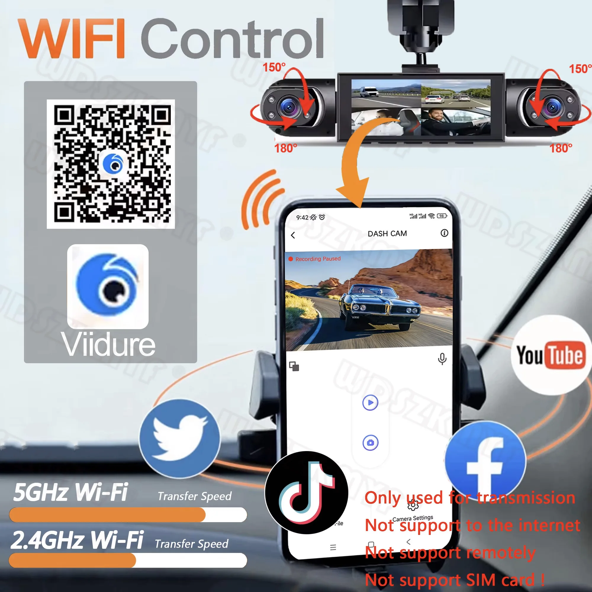 4-obiektywowy rejestrator wide – Dash Cam 360 Degree Panoramic recenzja i cena