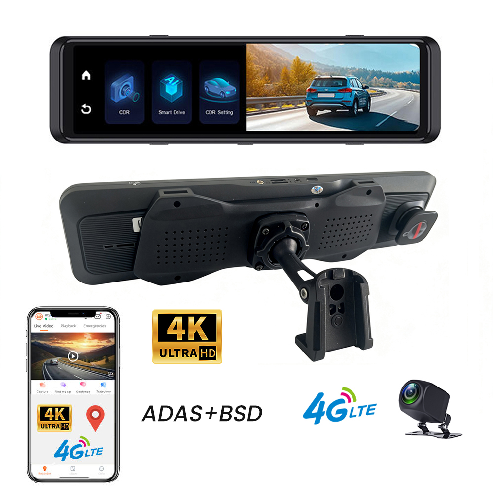 Kamera samochodowa 4K Dash Cam – Dash Cam Mirror Backup Camera recenzja i cena