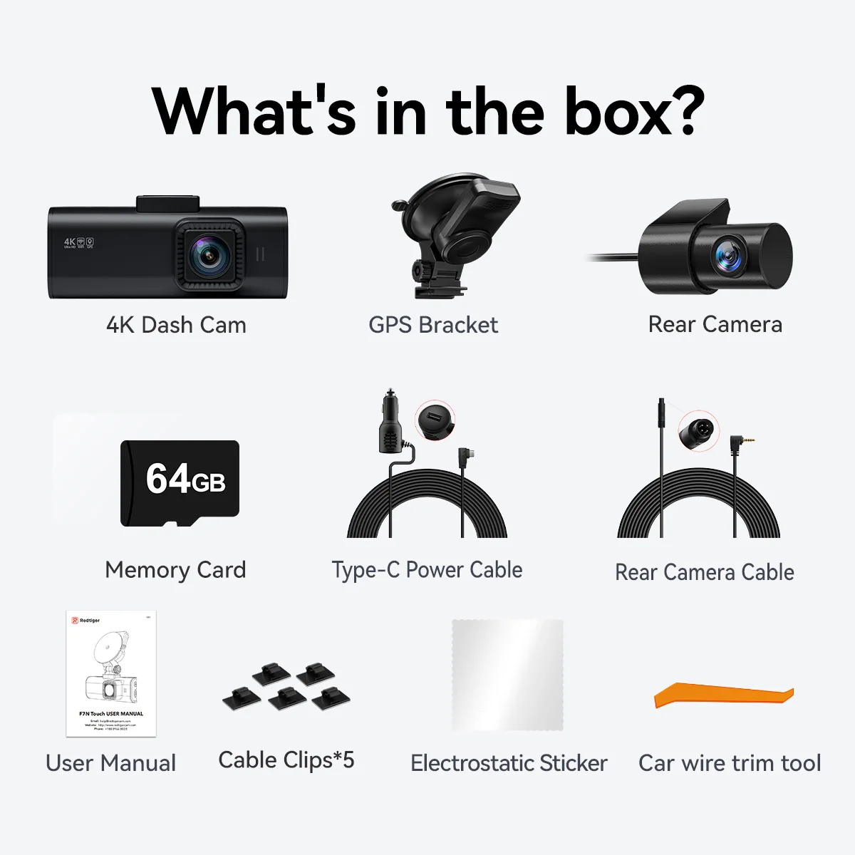 Rejestrator samochodowy Dealer – Dual Dash Cam With Gps Wifi recenzja i cena